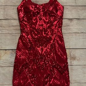 Red b darlin dress size 3/4